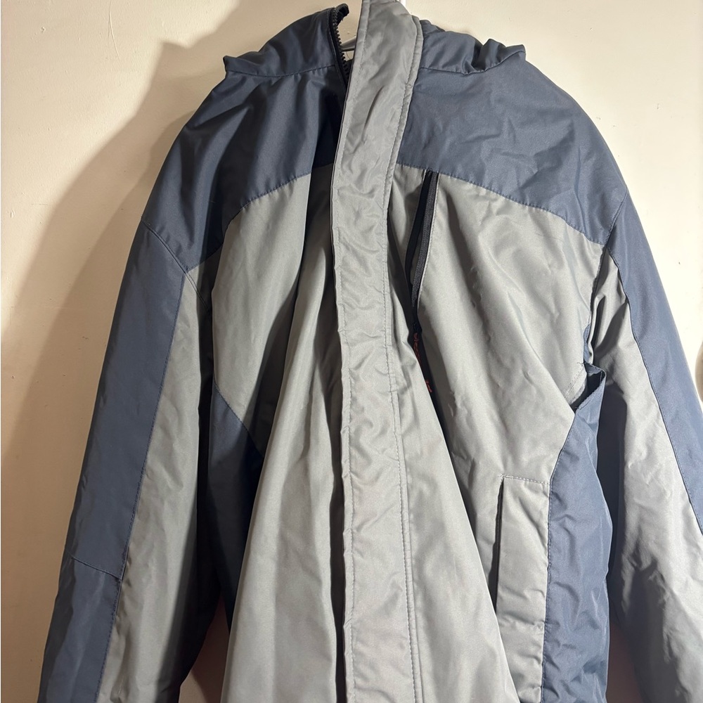 Hawke & Co Men's Blue and Gray Performance Jacket